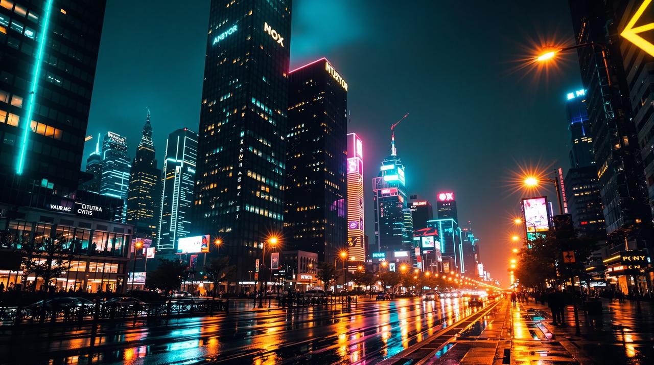 城市之光：夜间摄影完全指南 - 瓜子视频轮播图